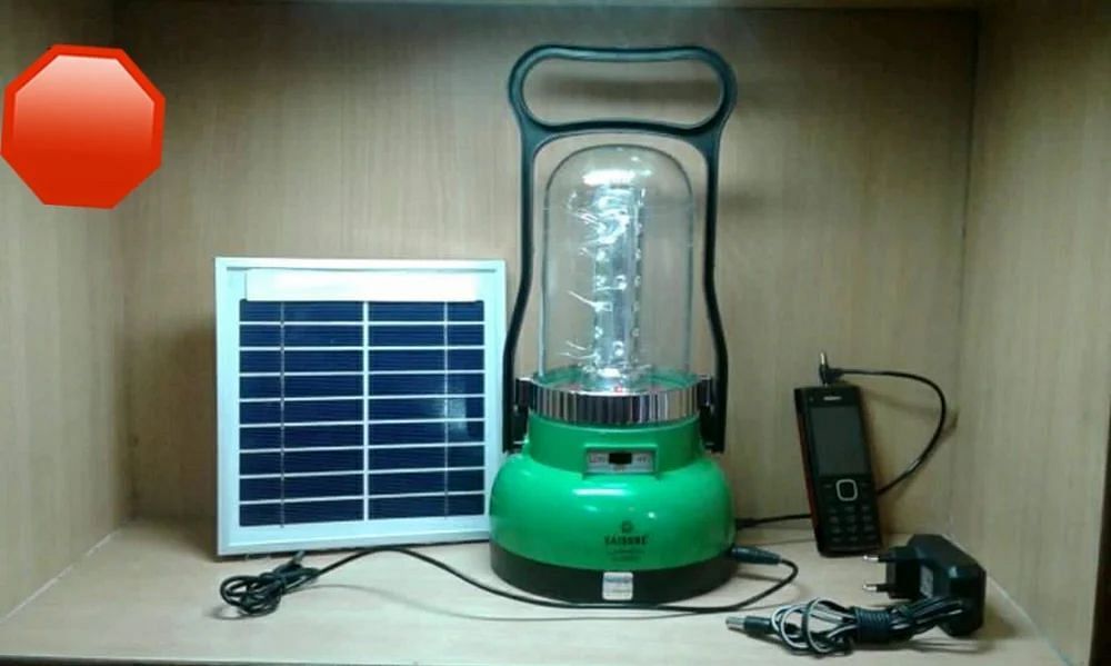 Crystal Led Solar Lantern, For Lighting