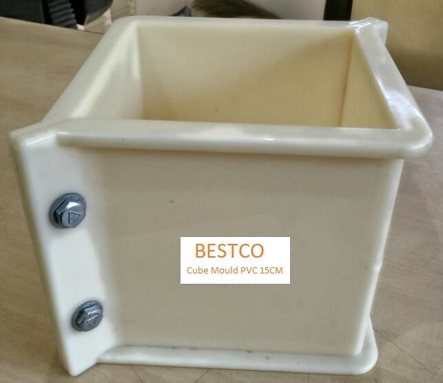 Cube Mould PVC 15 CM, For Concrete Lab