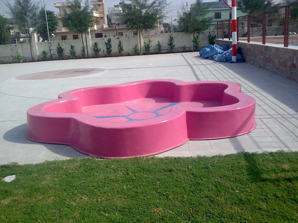 Cum Sandpit Splash Pool, for Amusement Park