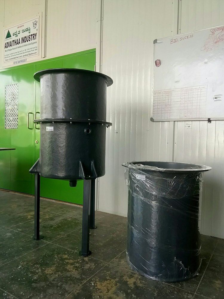 Custom Built Plastic Chemical Mixing Tank