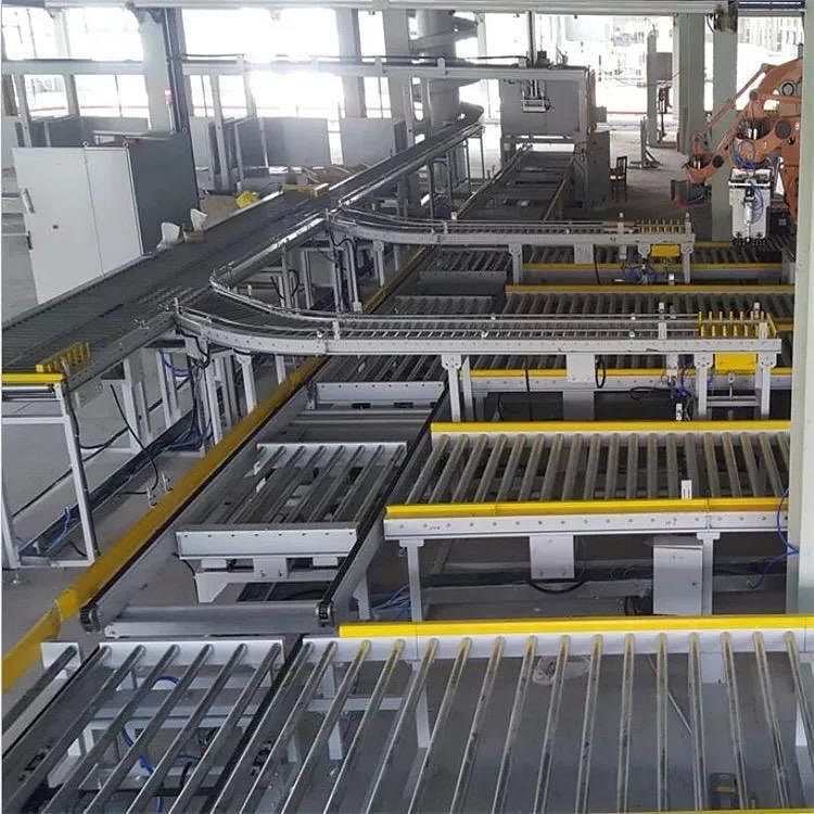 Custom Material Handling Systems, For Industrial, Model Name/Number: Roller Conveyor System