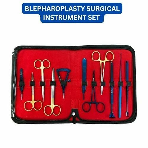 Cutting Instruments Stainless Steel Blepharoplasty Surgical Instrument Set