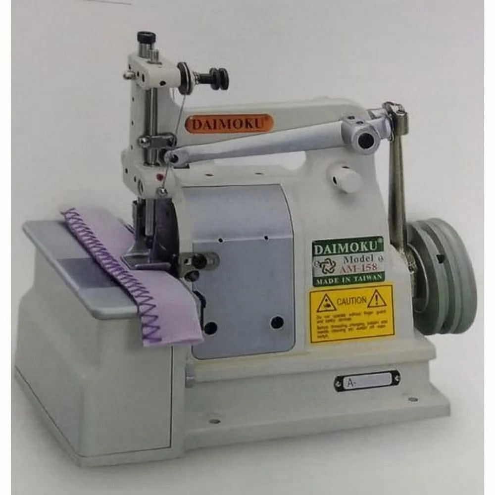 DAIMOKU AM- 158 Blanket Overedging Machine ( Double Row Feed Dog)