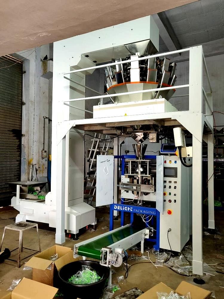 Delight Collar Type Pouch Packaging Machine, Dp, Power Consumption: 7-8 HP