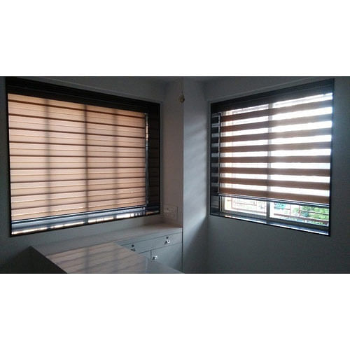 Designer Zebra Roller Blind