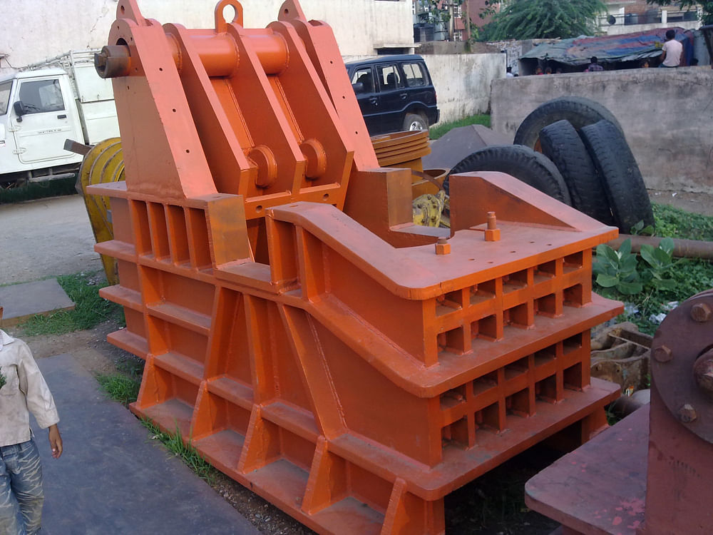 DEWSON Mild Steel Double Toggle Jaw Crusher Machine, Capacity: 10TPH, Model Name/Number: DEW10X20JM