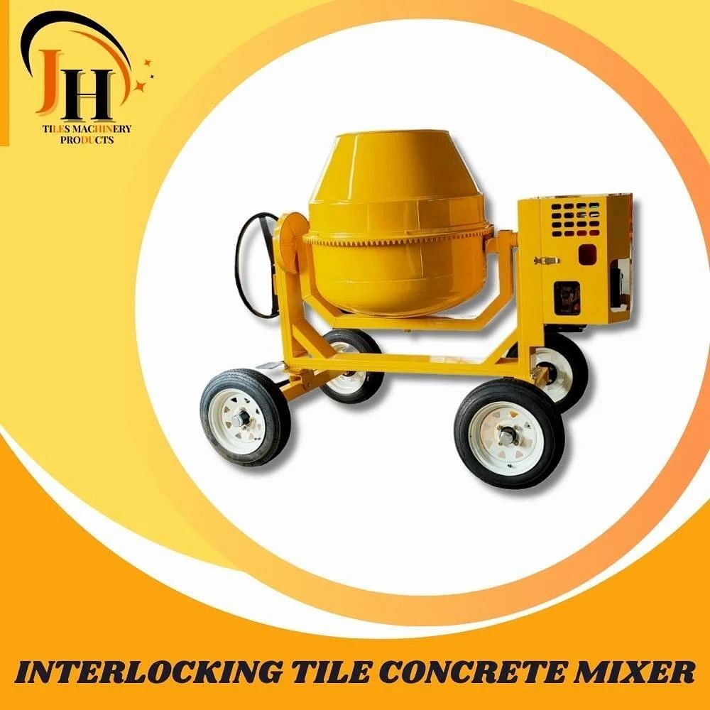 Diesel Automatic Interlocking Tile Concrete Mixer