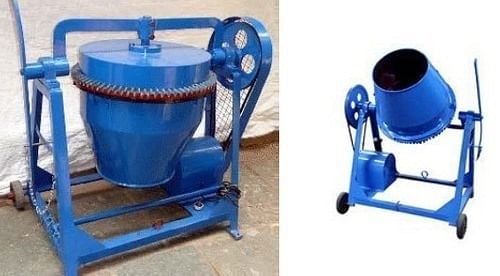 Diesel Engine 480 Liters Motorized Laboratory Concrete Mixer