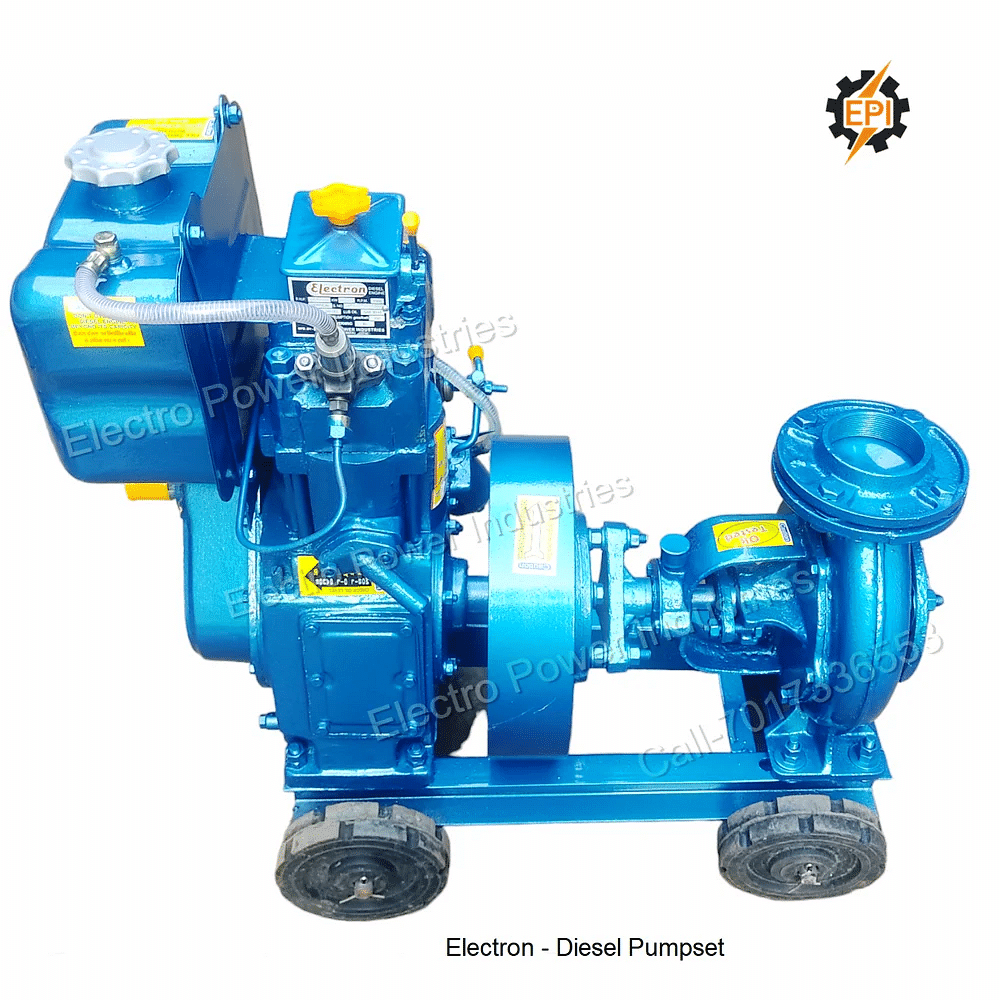 Diesel Engine Pump Sets, For Agricultre And Industrial, Engine Horsepower: 5 HP