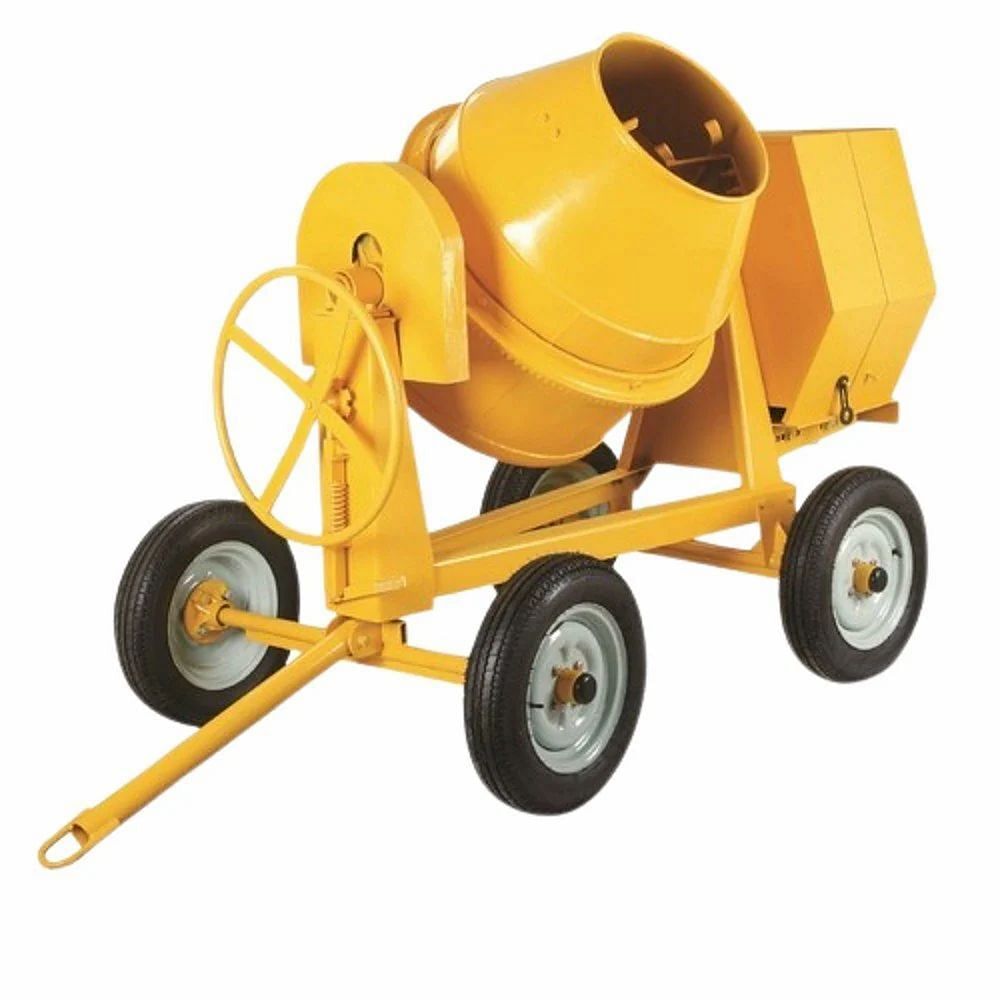 Diesel Semi-Automatic Concrete Mixer Cum Hoist Machine