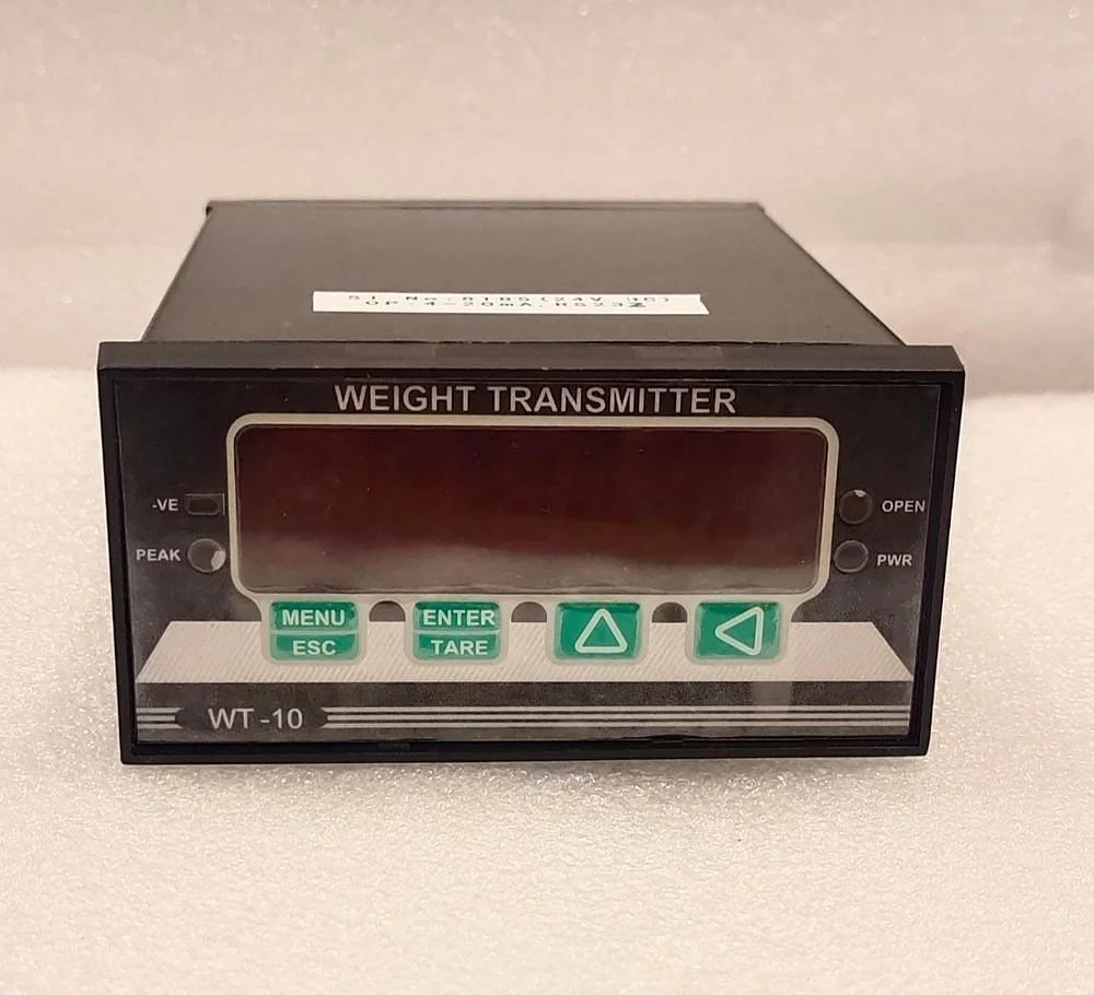 Digital ABS WEIGHT TRANSMITTER WT-10N (Synapsis), 24VDC, Weighing Capacity: 100 Kg