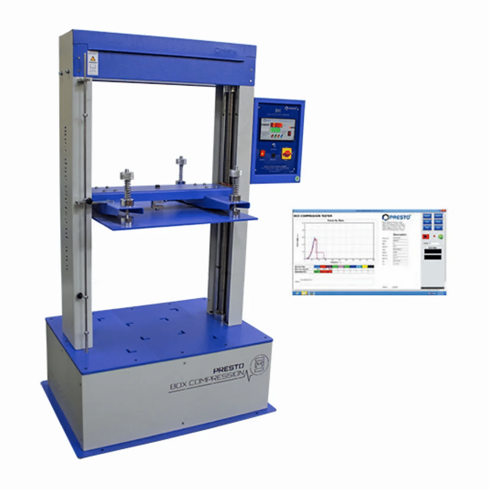 Digital Box Compression Tester Computerized, Capacity: 500 Kgf