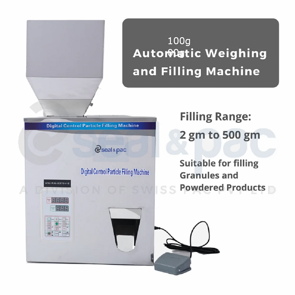 Digital Control Automatic Weighing Machine, For Industrial, Weighing Capacity: 100 g