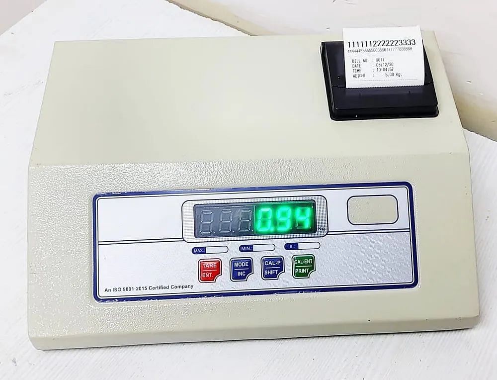 Digital Mild Steel Aio Indicator Lebal Printer