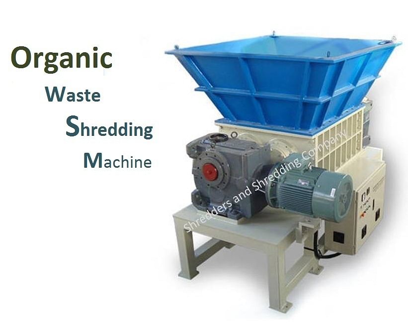 Direct Organic Waste Shredding Machine