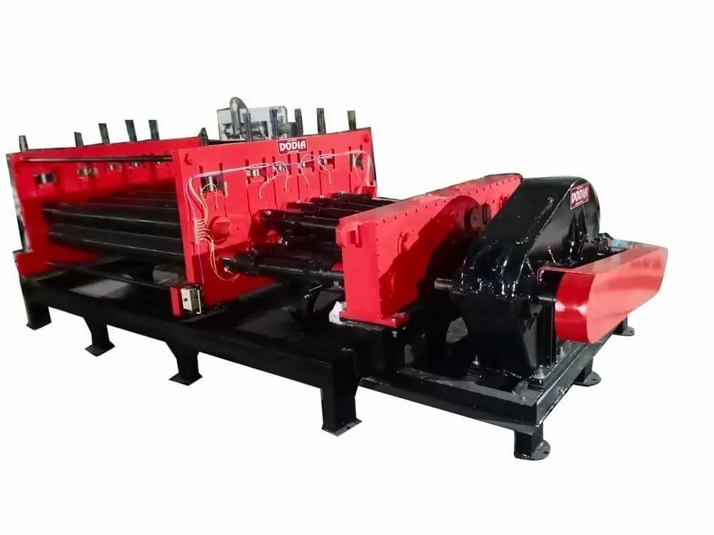 Dodia Steel Plate Straightening Machine, For Industrial, Automation Grade: Semi Automatic