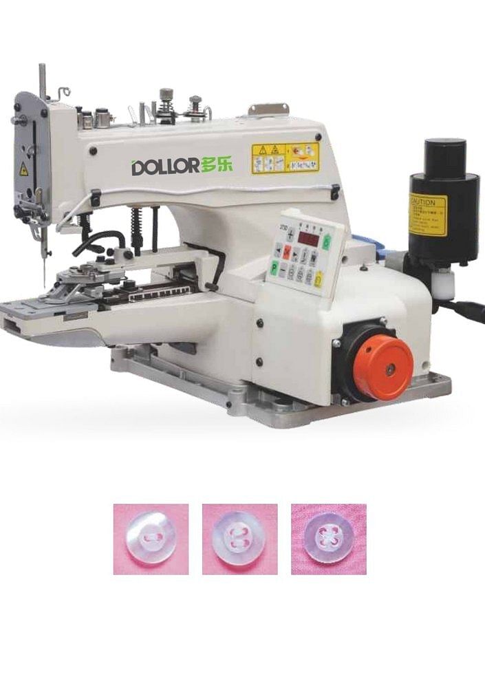 Dollor Button Attach Machine, Automation Grade: Semi-Automatic, Model Name/Number: Dl 1377d