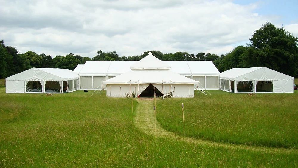 Dome Aman Tent, Capacity: 200, Size: 25x25 Feet