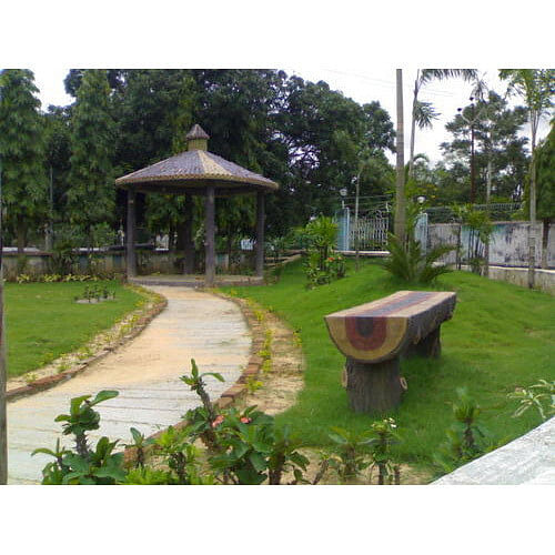 Dome Cemented Garden Gazebo