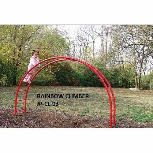 Dome Mild Steel Rainbow Playground Climber