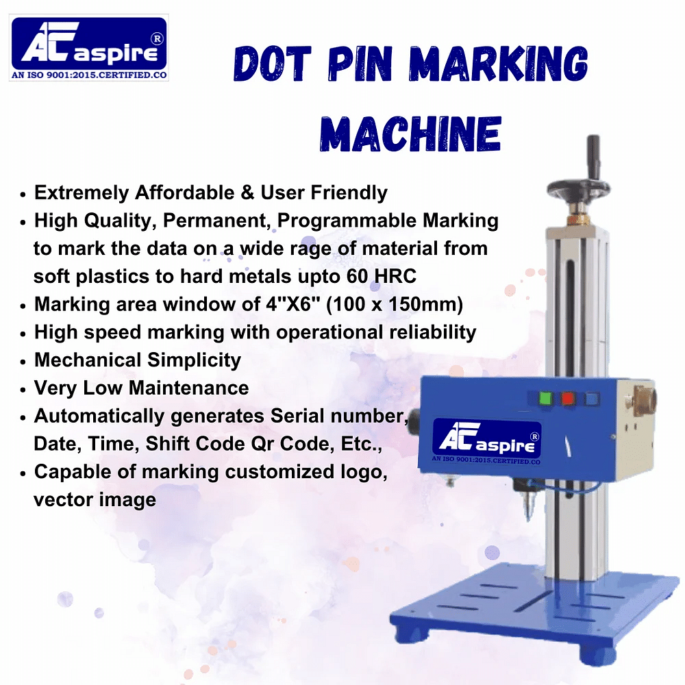 Dot Pin Marking Machine