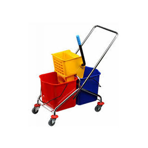 Double Bucket Wringer Trolley