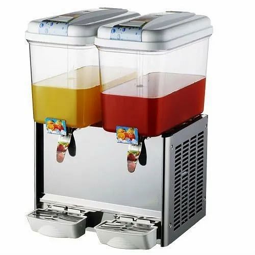 Double Juice Dispenser, Capacity: 17litre X 2