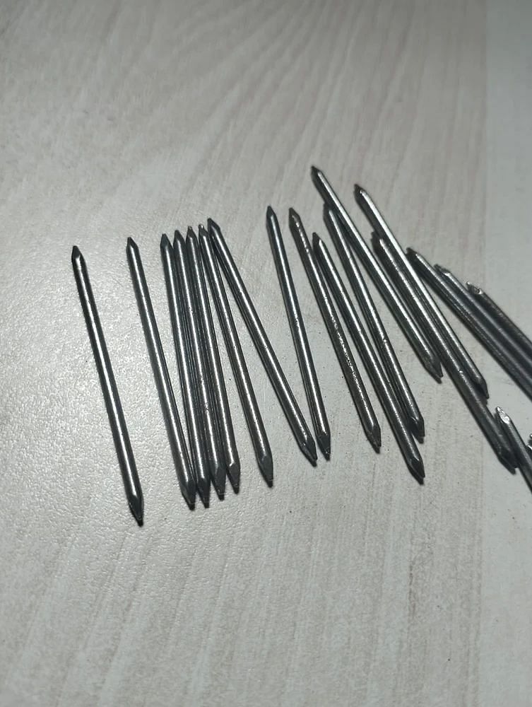 Double pointed wire Nails