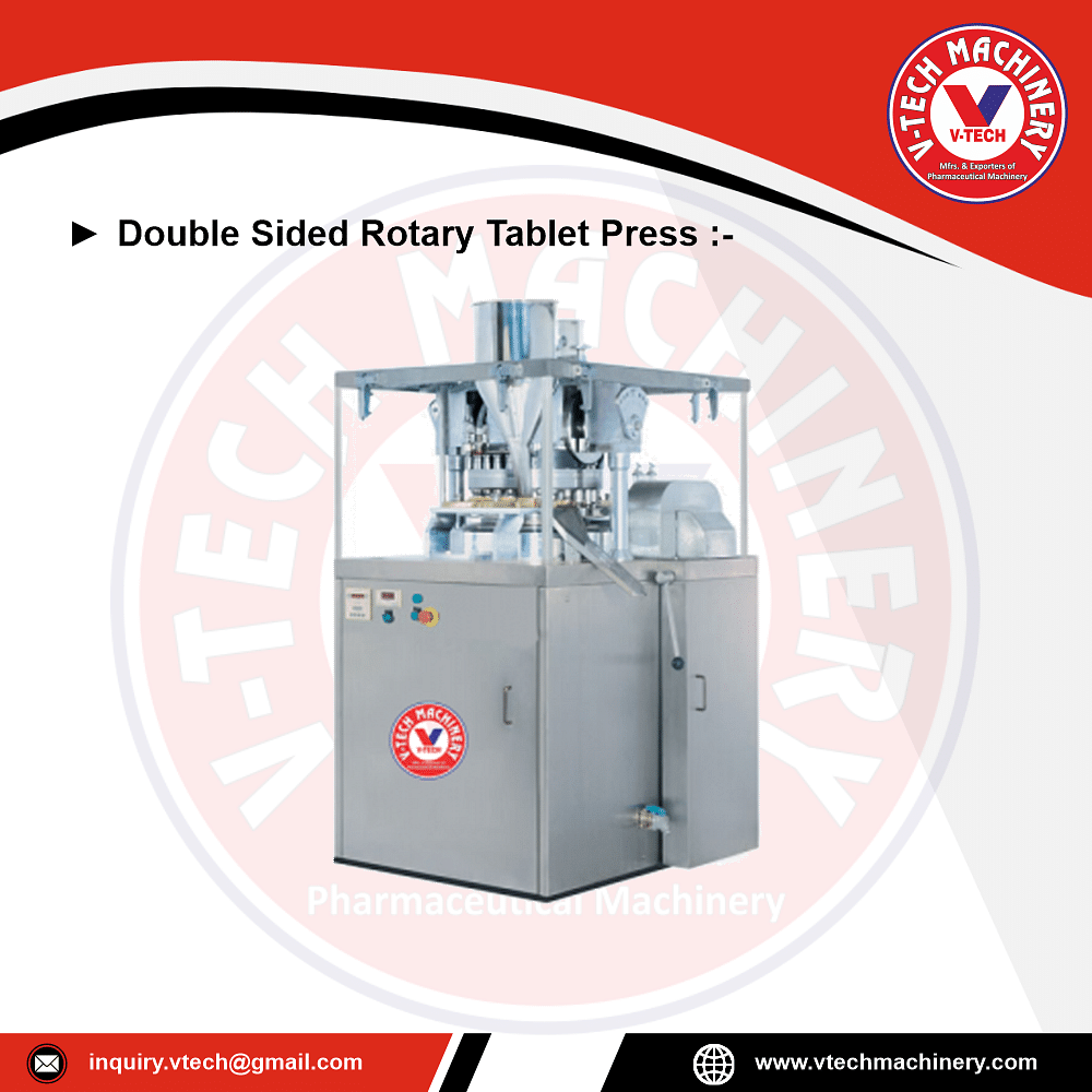 Double Rotary Tablet Press Machine, Model Name/Number: VM-D-27