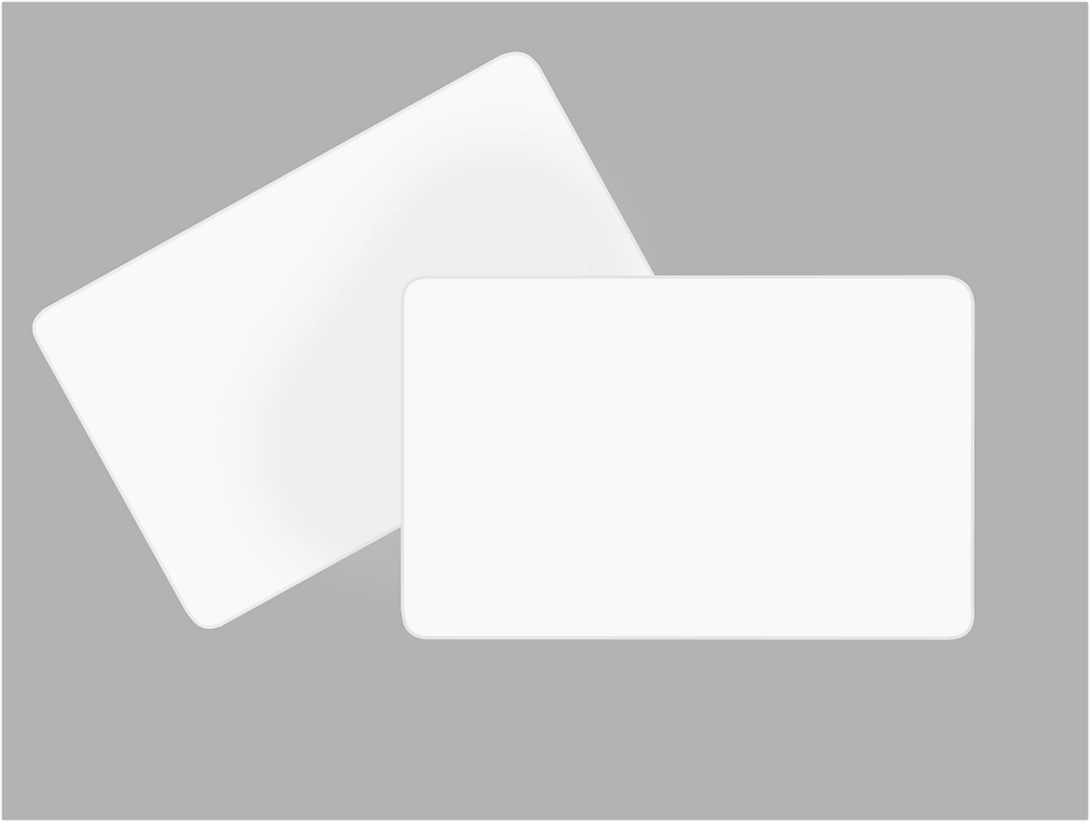 Double Sided HF Mifare RFID Card, Shape: Rectangular