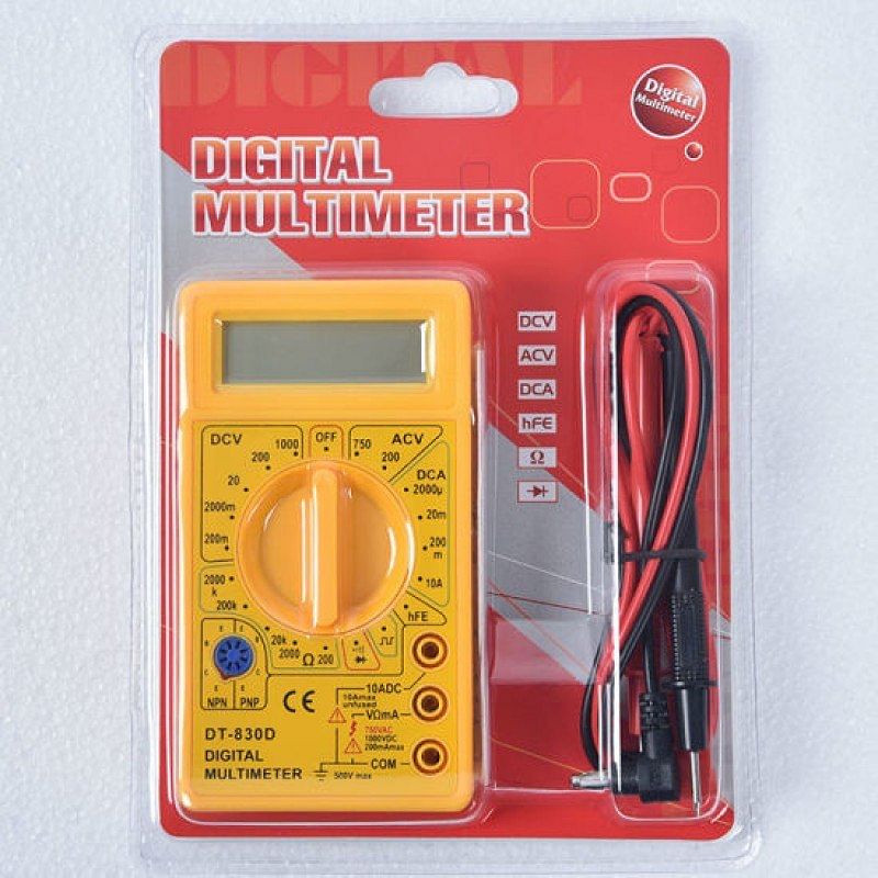 DT830D Digital Multi Meter, 3 Digit