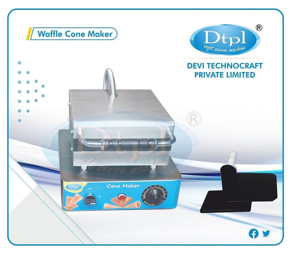 Dtpl Waffle Cone Maker, None, 230 V