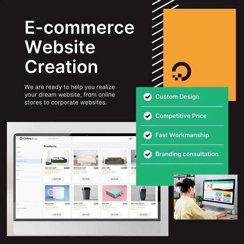 E Commerce Website Development Service