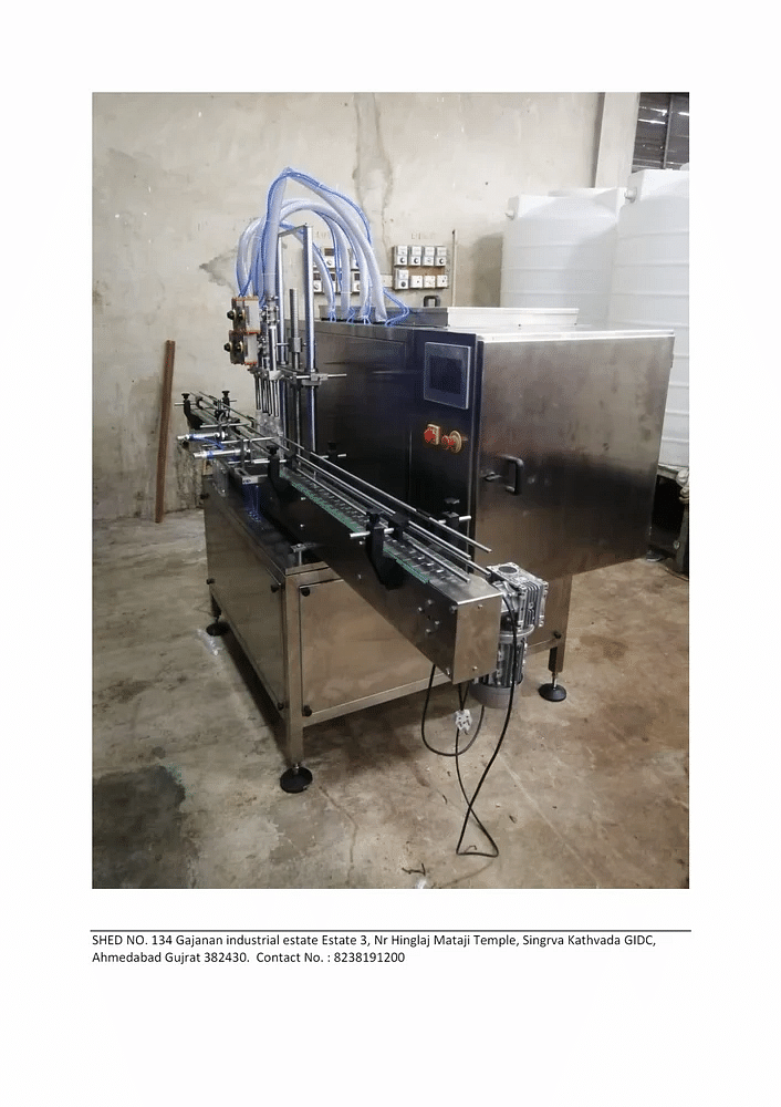 Edible Oil Bottle Filling Machine