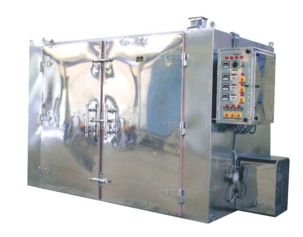 Eewa Engineering Stainless Steel Food Pharma Tray Dryer, Capacity: 96 Tray