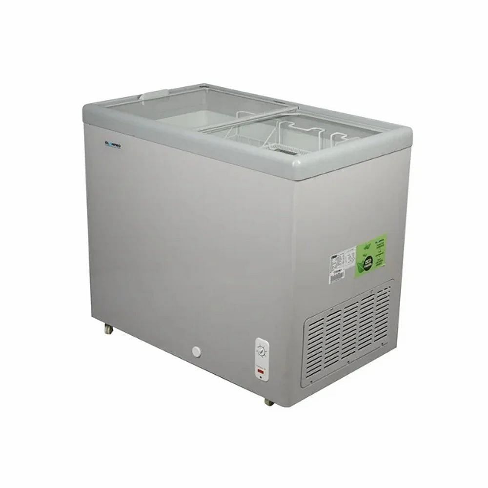 EKG 205G Flat Glass Top Freezer