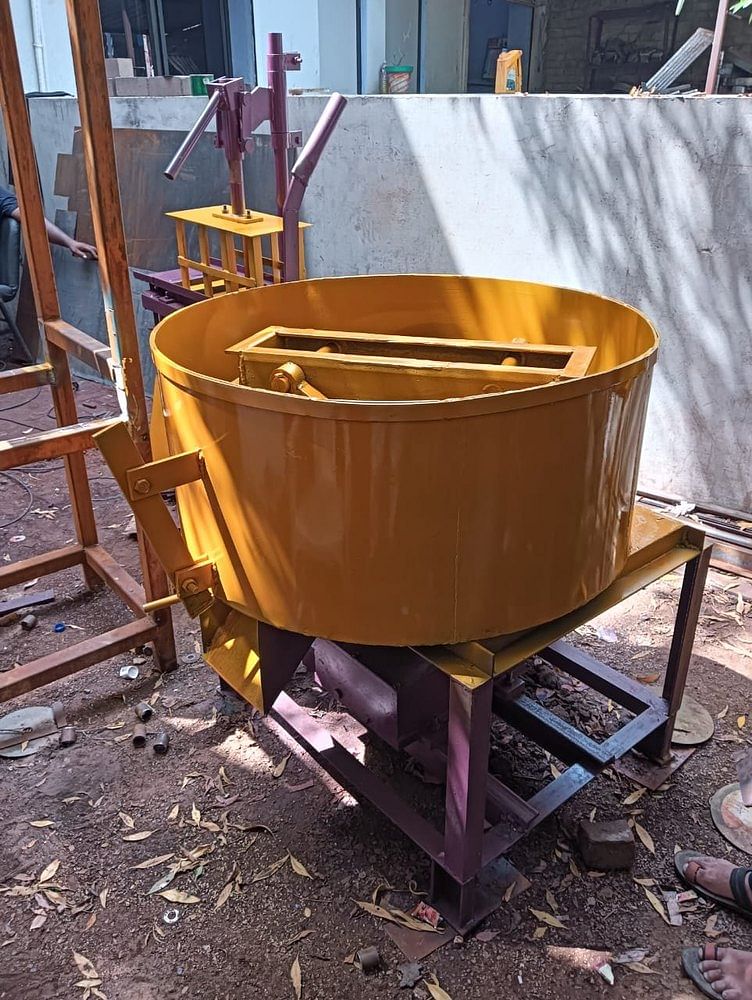 Electric Automatic Mild Steel Pan Mixer, For Mixing