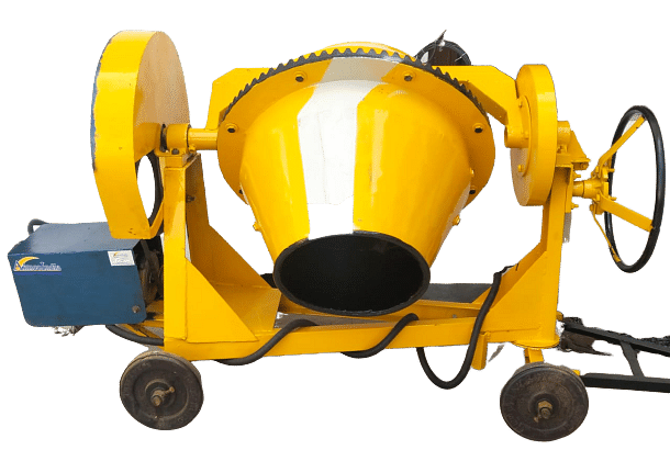 Electric Engine Aimco Drum Concrete Mixer, Drum Capacity: 200 Kg & 400 Kg, Model Name/Number: Ai-493 & Ai-494