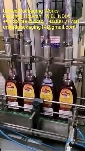 Electric Engine Oil Or Mobil Oil Filling Machine