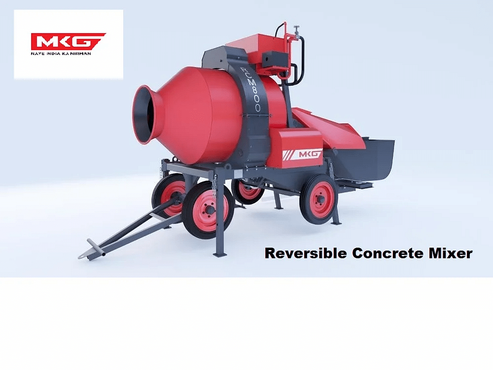 Electric Engine RCM 800E Reversible Concrete Mixer