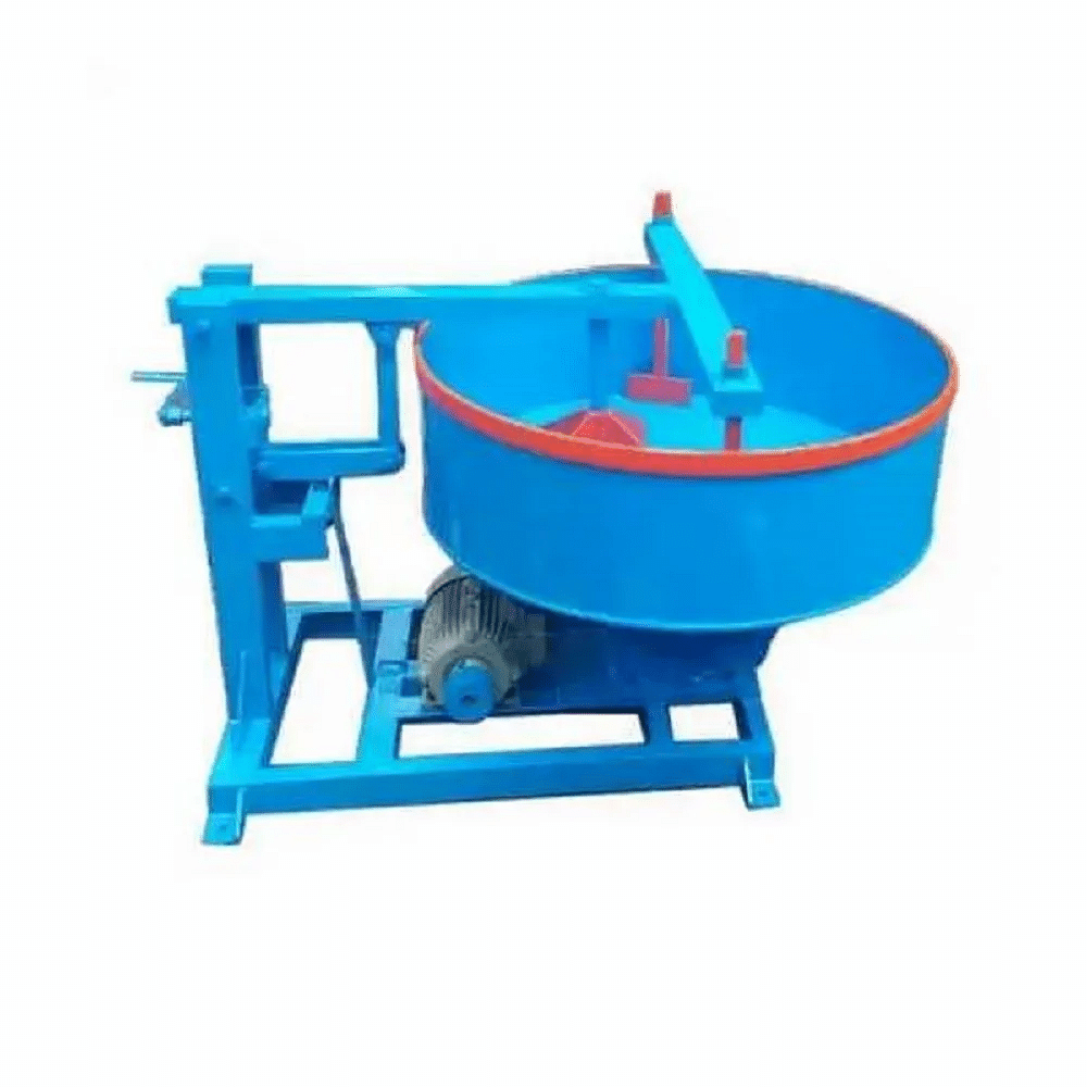 Electric Manual Laboratory Concrete Pan Mixer