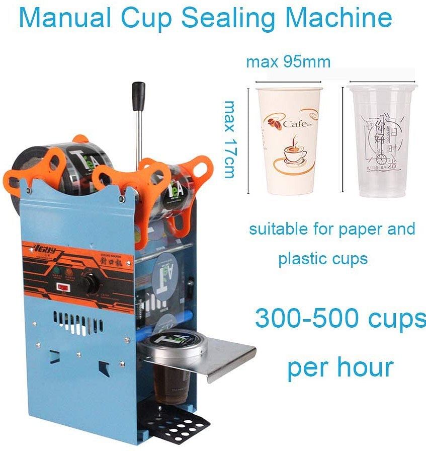 Electric Manual Plastic Cup Sealing Machine