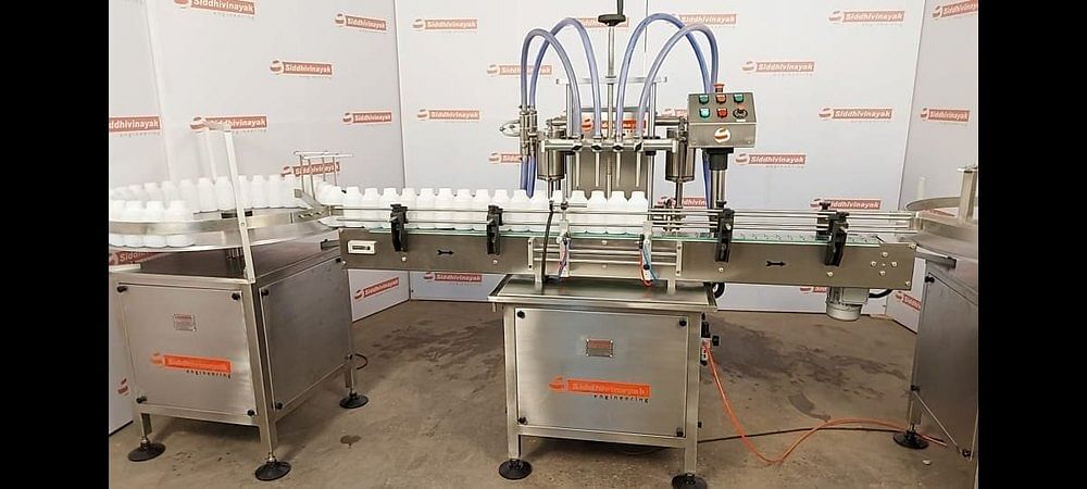 Electric Mustard Oil Filling And Capping Machine, Capacity: 30