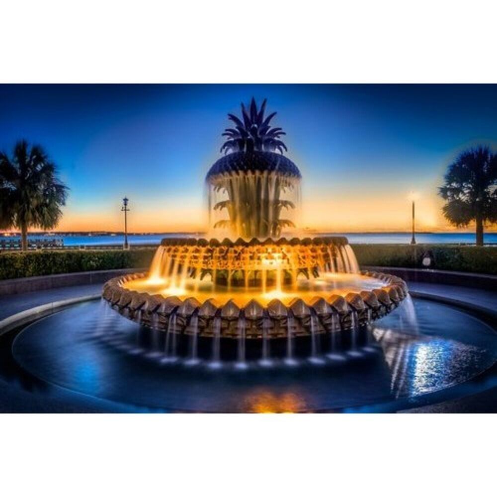 Electric Pineapple Fountain