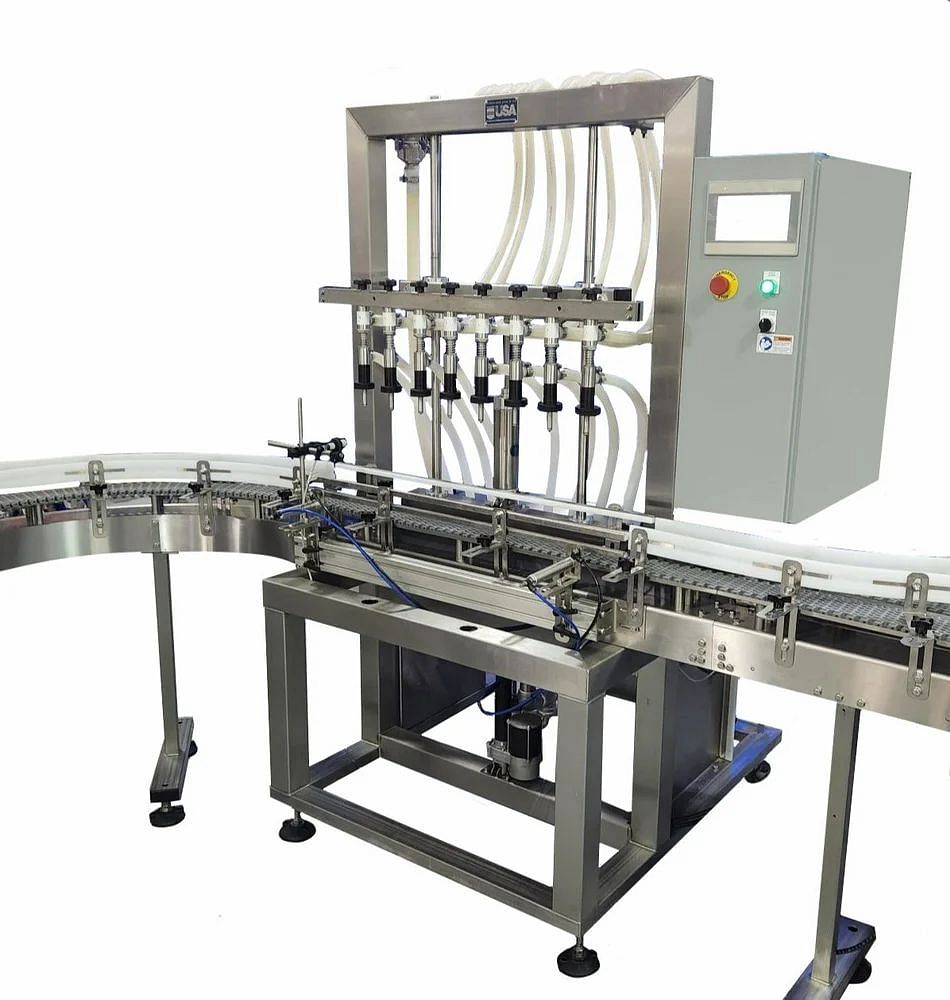 Electric Semi Automatic Oil Filling Machine, Capacity: 60 BPM