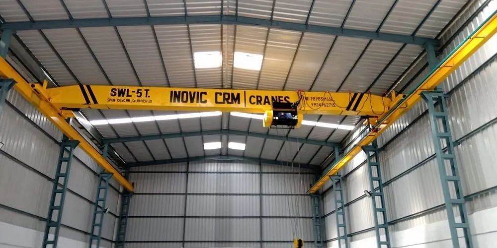 Electric Single Girder Overhead Travelling Cranes, For Industrial