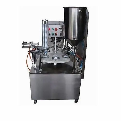 Electric Stainless Steel Automatic Cup Filling And Sealing Machine