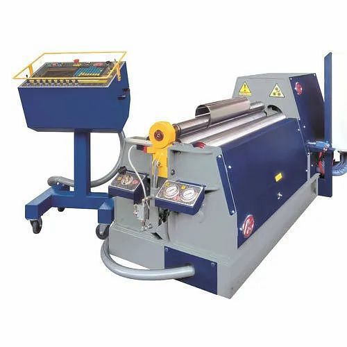 Electric Steel Roll Bending Machine, 50-100 mm, Automation Grade: Semi-Automatic