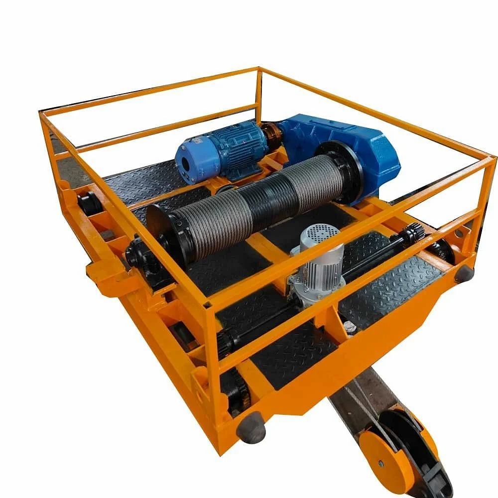 Electric Trolley Double Girder Hoist Crab Crane, Load Capacity: 10 Ton