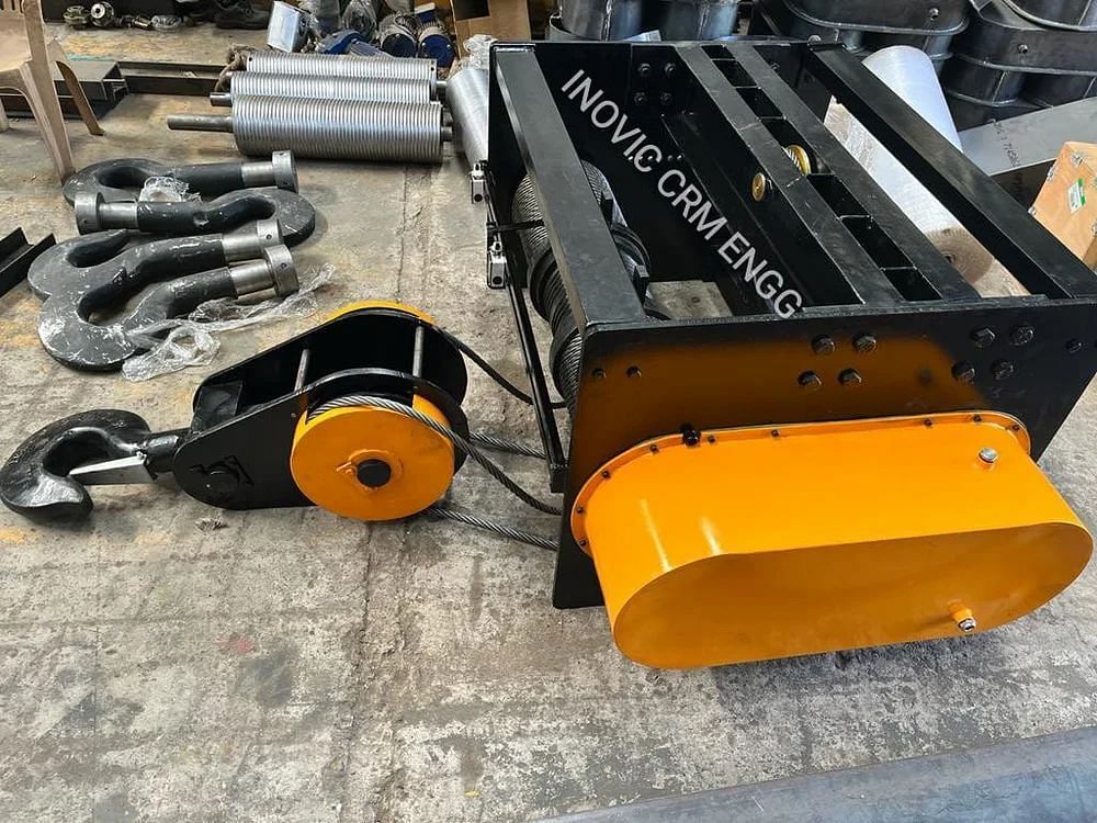 Electric Winches 15 TON WIRE ROPE HOIST WITH OUT TROLLEY